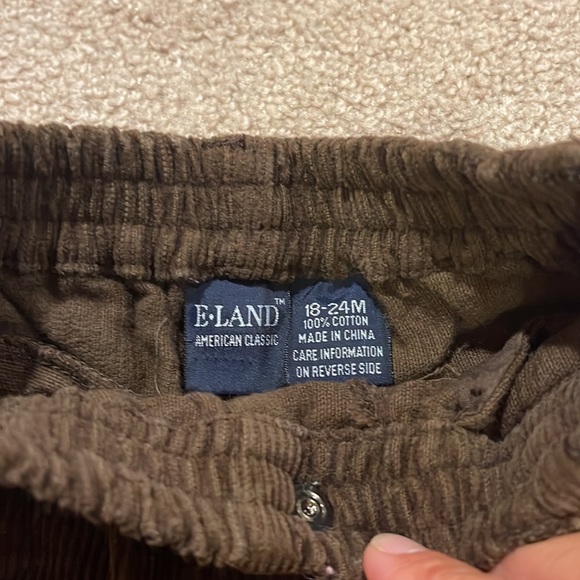 E-Land toddler corduroy pants - Picture 4 of 4